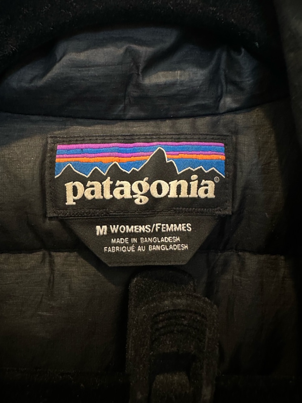 Patagonia Women's Black Light Quilted Down Puffer Jacket - Picture 3 of 4